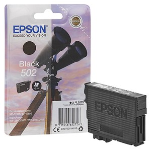 EPSON 502/T02V14  schwarz Druckerpatrone von Epson