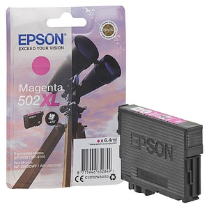 EPSON 502XL/T02W34  magenta Druckerpatrone von Epson