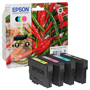 EPSON 503/T09Q64  schwarz, cyan, magenta, gelb Druckerpatronen, 4er-Set von Epson
