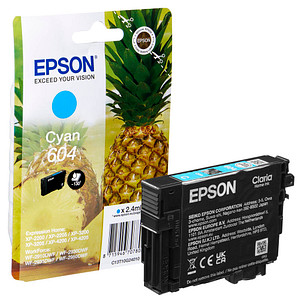 EPSON 604/T10G24  cyan Druckerpatrone von Epson