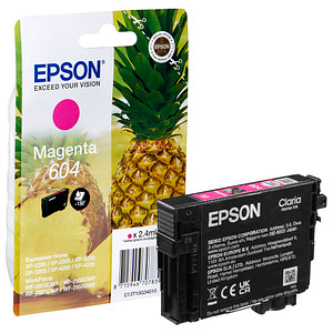 EPSON 604/T10G34 magenta Druckerpatrone EPSON 604/T10G34 magenta Druckerpatrone von Epson