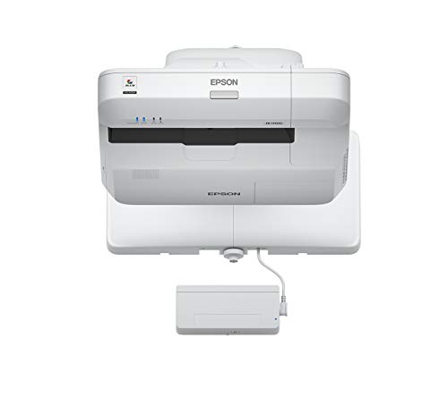 EPSON EB-1450UI 3LCD WUXGA interaktiver Ultrakurzdistanzprojektor 1920x1200 16:10 3800 Lumen 16W Lautsprecher mit Fingertouch von Epson