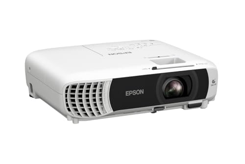 EPSON EB-W55 3LCD-Projektor HD-Ready (4.000 Lumen, 16:10, WXGA-Auflösung (1280x800 Pixel), WiFi, HDMI) Weiss von Epson