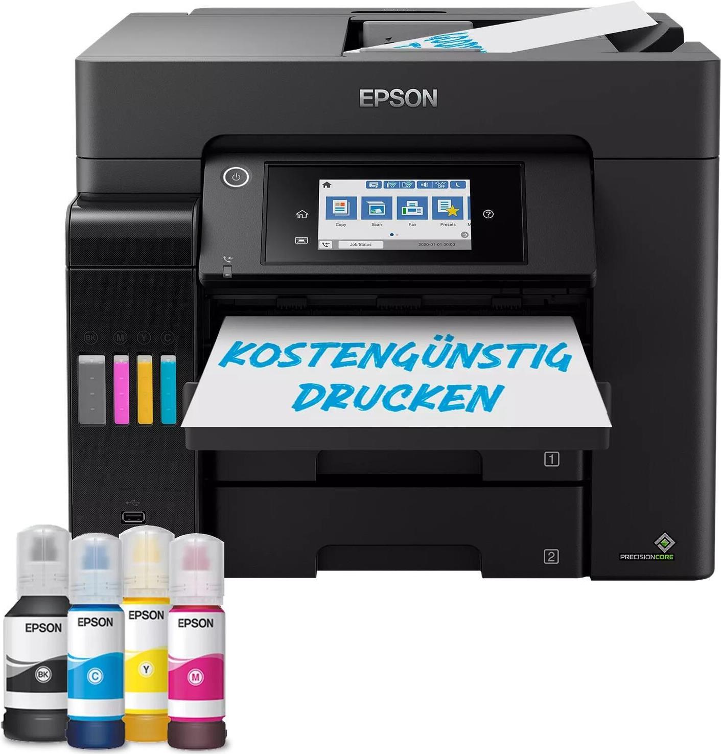 EPSON EcoTank ET-5855 Inkjet Colour Multifunction Printer 32ppm (C11CJ29406) von Epson
