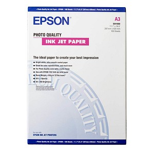 EPSON Fotopapier C13S041068 DIN A3 matt 102 g/qm 100 Blatt von Epson