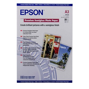 EPSON Fotopapier S041334 DIN A3 matt 251 g/qm 20 Blatt EPSON Fotopapier S041334 DIN A3 matt 251 g/qm 20 Blatt von Epson