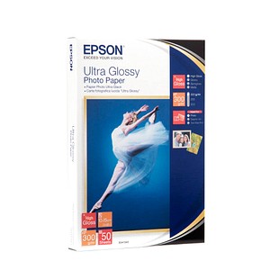 EPSON Fotopapier S041943 10,0 x 15,0 cm hochglänzend 300 g/qm 50 Blatt EPSON Fotopapier S041943 10,0 x 15,0 cm hochglänzend 300 g/qm 50 Blatt von Epson