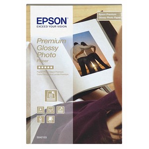EPSON Fotopapier S042153 10,0 x 15,0 cm hochglänzend 255 g/qm 40 Blatt von Epson