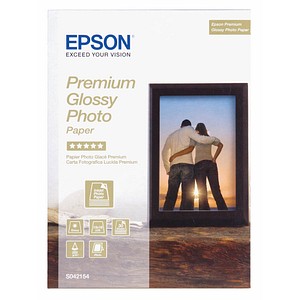 EPSON Fotopapier S042154 13,0 x 18,0 cm glänzend 255 g/qm 30 Blatt von Epson