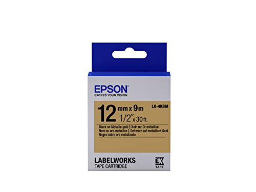 EPSON Ribbon LK-4KBM gold/black von Epson