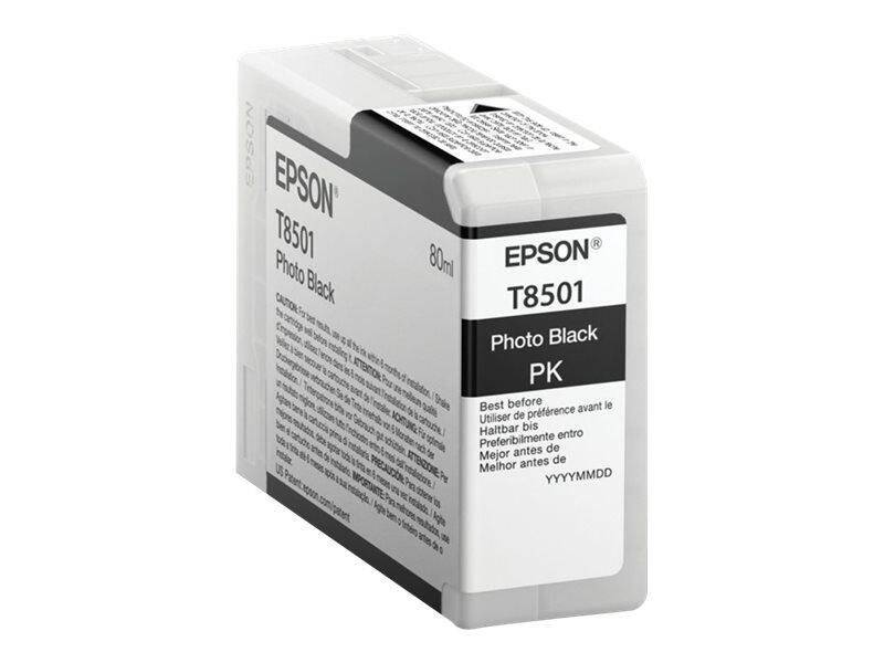 EPSON Singlepack Photo Black T850100 80 ml (C13T850100) von Epson