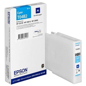 EPSON T04B2XL cyan Druckerpatrone EPSON T04B2XL cyan Druckerpatrone von Epson