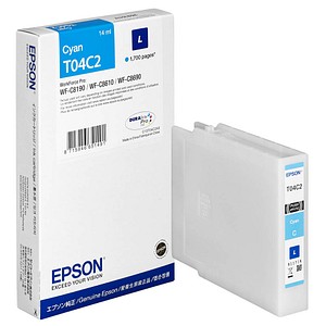 EPSON T04C2L cyan Druckerpatrone EPSON T04C2L cyan Druckerpatrone von Epson