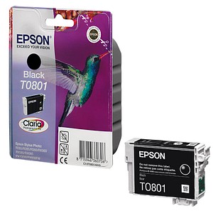 EPSON T0801 schwarz Druckerpatrone EPSON T0801 schwarz Druckerpatrone von Epson