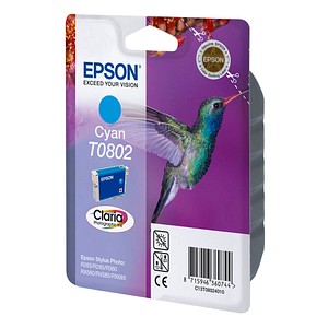 EPSON T0802  cyan Druckerpatrone von Epson