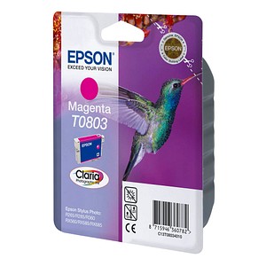 EPSON T0803  magenta Druckerpatrone von Epson