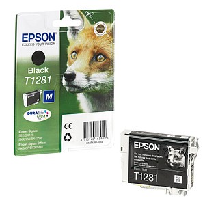 EPSON T1281M schwarz Druckerpatrone EPSON T1281M schwarz Druckerpatrone von Epson