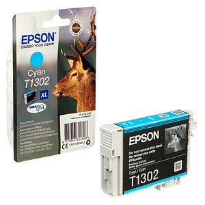 EPSON T1302XL  cyan Druckerpatrone von Epson