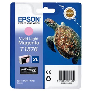 EPSON T1576XL light magenta Druckerpatrone EPSON T1576XL light magenta Druckerpatrone von Epson