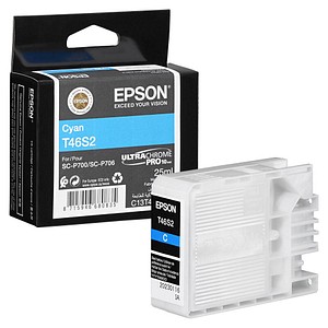 EPSON T46S2  cyan Druckerpatrone von Epson