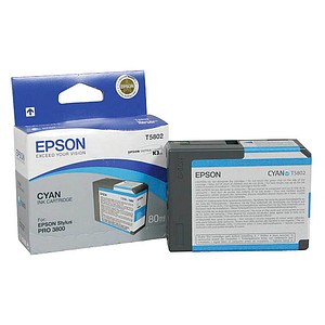 EPSON T5802  cyan Druckerpatrone von Epson