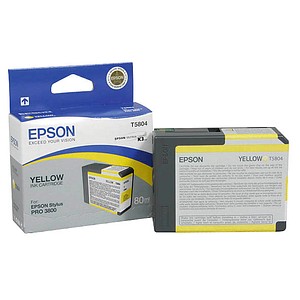 EPSON T5804  gelb Druckerpatrone von Epson