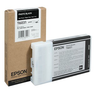 EPSON T6031  Foto schwarz Druckerpatrone von Epson
