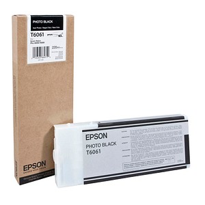 EPSON T6061  Foto schwarz Druckerpatrone von Epson