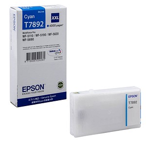 EPSON T7892XXL  cyan Druckerpatrone von Epson