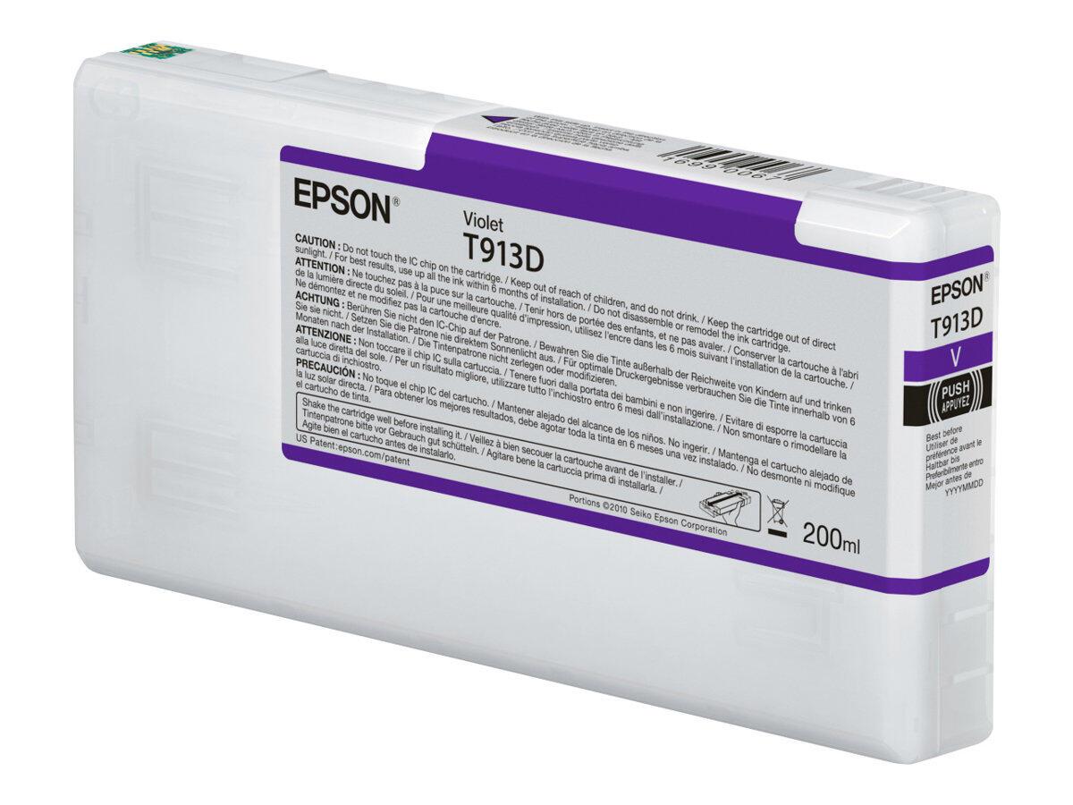 EPSON T913D Violet Ink Cartridge (200ml) von Epson