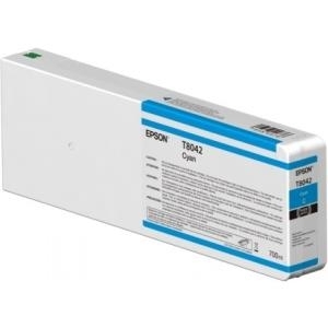 Epson T804200 - 700 ml - Cyan - original - Tintenpatrone - für SureColor SC-P6000, SC-P7000, SC-P7000V, SC-P8000, SC-P9000, SC-P9000V (C13T804200) von Epson