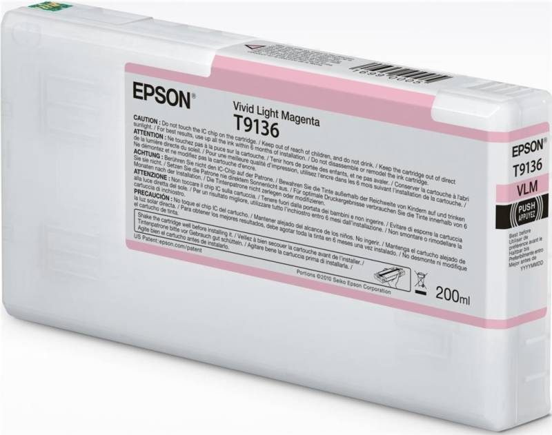 EPSON Tinte light mag. vivid 200ml SureColor SC-P5000 (C13T91360N) von Epson