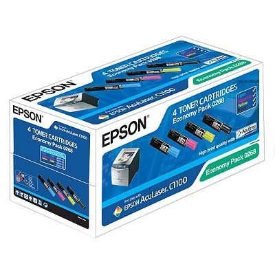 EPSON Toner Color Economy Pack für AcuLaser C1100 von Epson