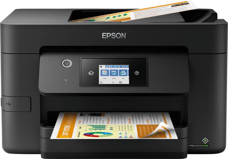 EPSON WF3820DWF - Drucker, Tinte, 4i 1, WLAN, LAN, Duplex, inkl. UHG von Epson