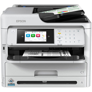 EPSON WorkForce Pro WF-M5899DWF 4 in 1 Tintenstrahl-Multifunktionsdrucker grau von Epson