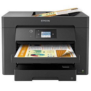 EPSON WorkForce WF-7835DTWF 4 in 1 Tintenstrahl-Multifunktionsdrucker schwarz von Epson