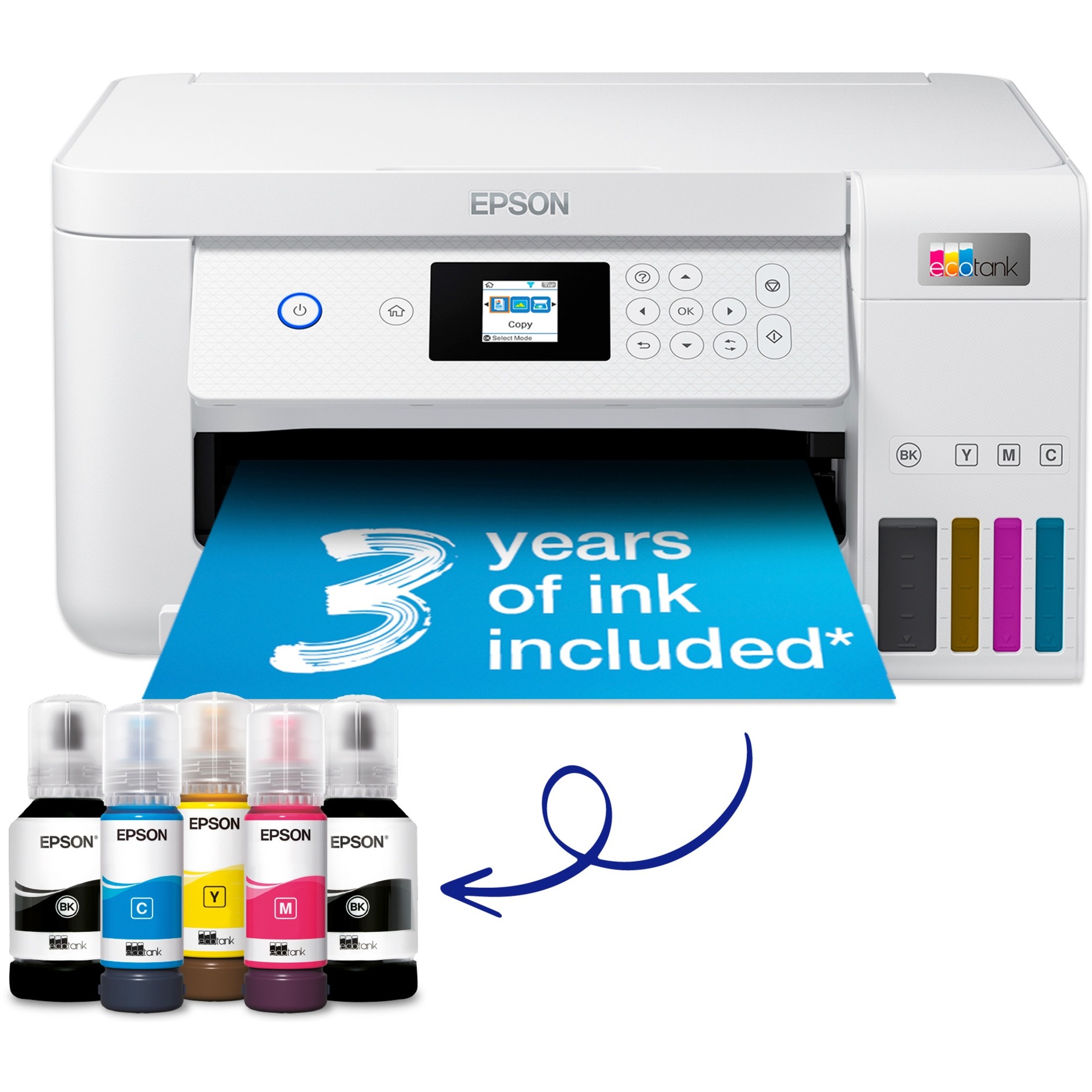 EcoTank ET-2856, Multifunktionsdrucker von Epson