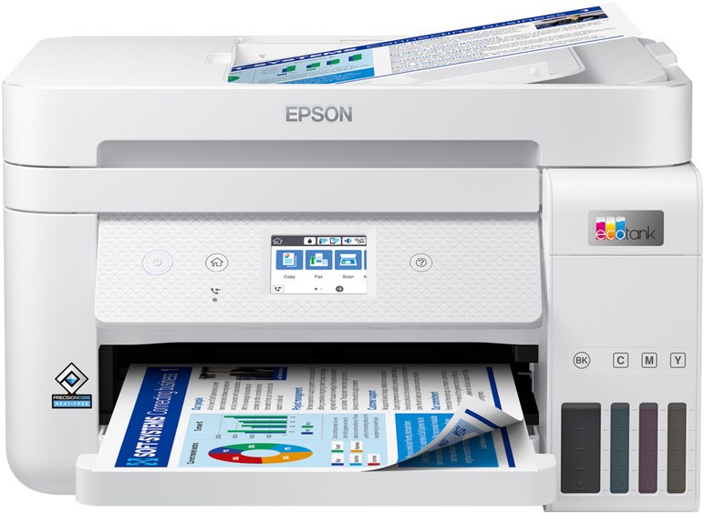 EcoTank ET-4856 Multifunktionsgerät Tinte weiß von Epson