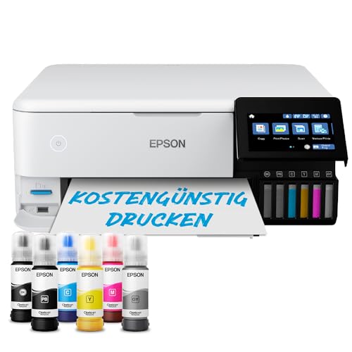 Epson EcoTank ET-8500 DIN-A4-WLAN-Tintentank-Fotodrucker von Epson