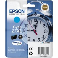Epson 27XL Original Druckerpatrone Cyan mit hoher Kapazität T2712 von Epson
