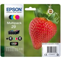 Epson 29 Original Druckerpatronen Multipack Schwarz Cyan Gelb Magenta T2986 von Epson