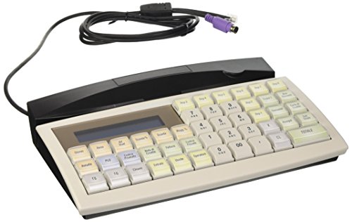Epson 48 Tasten Tastatur mit LCD-Anzeige 2 Zeilen x 20 Zeichen integriert PS2 Schnittstelle Steuerdrucker von Epson