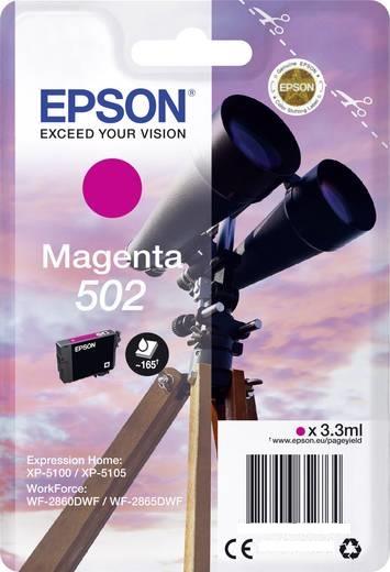 Epson 502 - 3.3 ml - Magenta - Original - Blister mit RF- / aktustischem Alarmsignal - Tintenpatrone von Epson