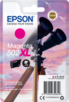 Epson 502XL - 6.4 ml - High Capacity - Magenta - Original - Blisterverpackung - Tintenpatrone von Epson