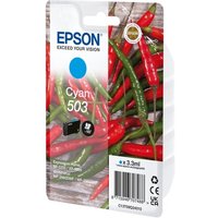 Epson 503 Original Druckerpatrone Cyan C13T09Q24010 Chilischoten-Tinte Epson 503 Original Druckerpatrone Cyan C13T09Q24010 Chilischoten-Tinte von Epson