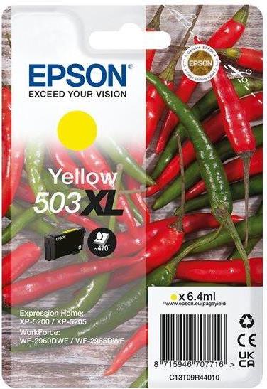 Epson 503XL - 6.4 ml - XL - Gelb - original - Blisterverpackung - Tintenpatrone - für EPL 5200, RIP Station 5200, WorkForce WF-2960 von Epson