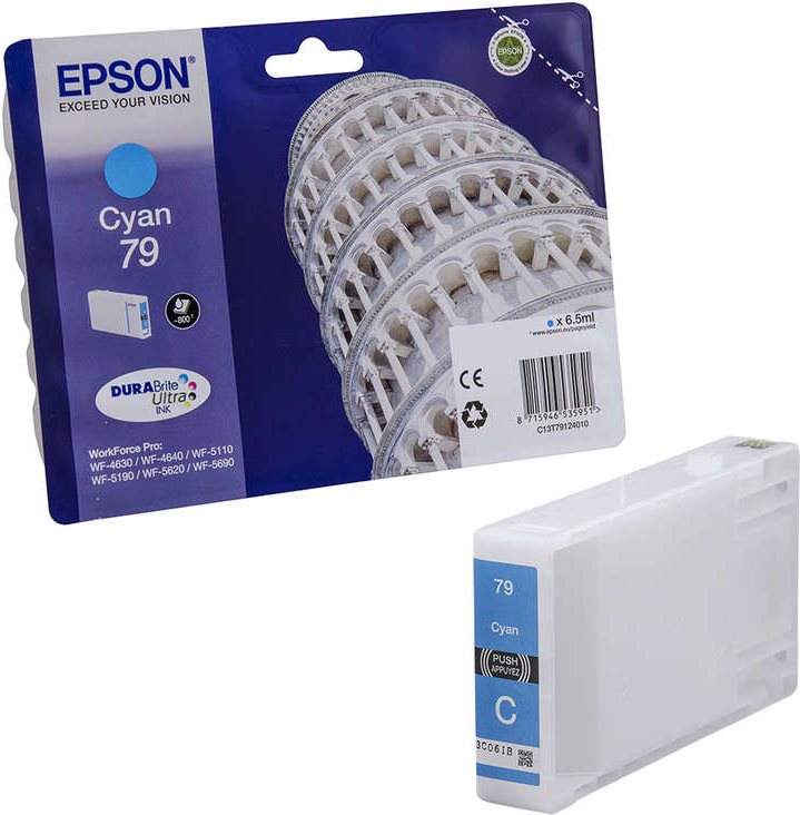 Epson 79 - Cyan - Original - Tintenpatrone (C13T79124010) von Epson