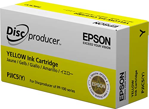 Epson C13S020451 Cartridge PJIC5 für PP-100, gelb, 31, 5ml von Epson
