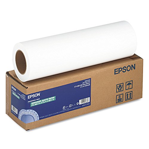 Epson C13S041597 Enhanced matte Paper Inkjet 194g/m2 1118 mm x 30.5 m 1 Rölle Pack Epson C13S041597 Enhanced matte Paper Inkjet 194g/m2 1118 mm x 30.5 m 1 Rölle Pack von Epson