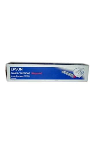 Epson C13S050147 AcuLaser C4100 Tonerkartusche 8.000 Seiten, magenta von Epson